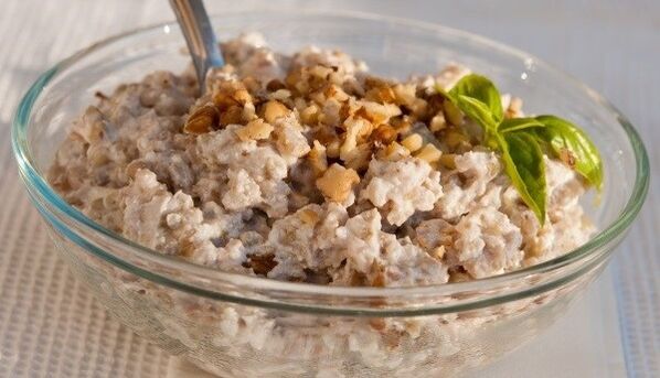 oatmeal pikeun leungitna beurat