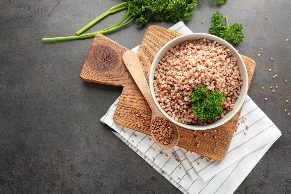 buckwheat salah sahiji diet pikeun leungitna beurat 6 kelopak